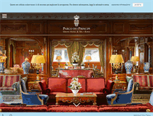 Tablet Screenshot of parcodeiprincipi.com